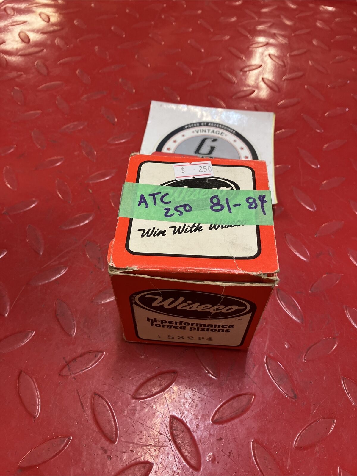 NOS Wiseco HONDA ATC250R 1982 - 1984 PISTON DEBORE 200CC KIT / NO PIN 532P4 J5