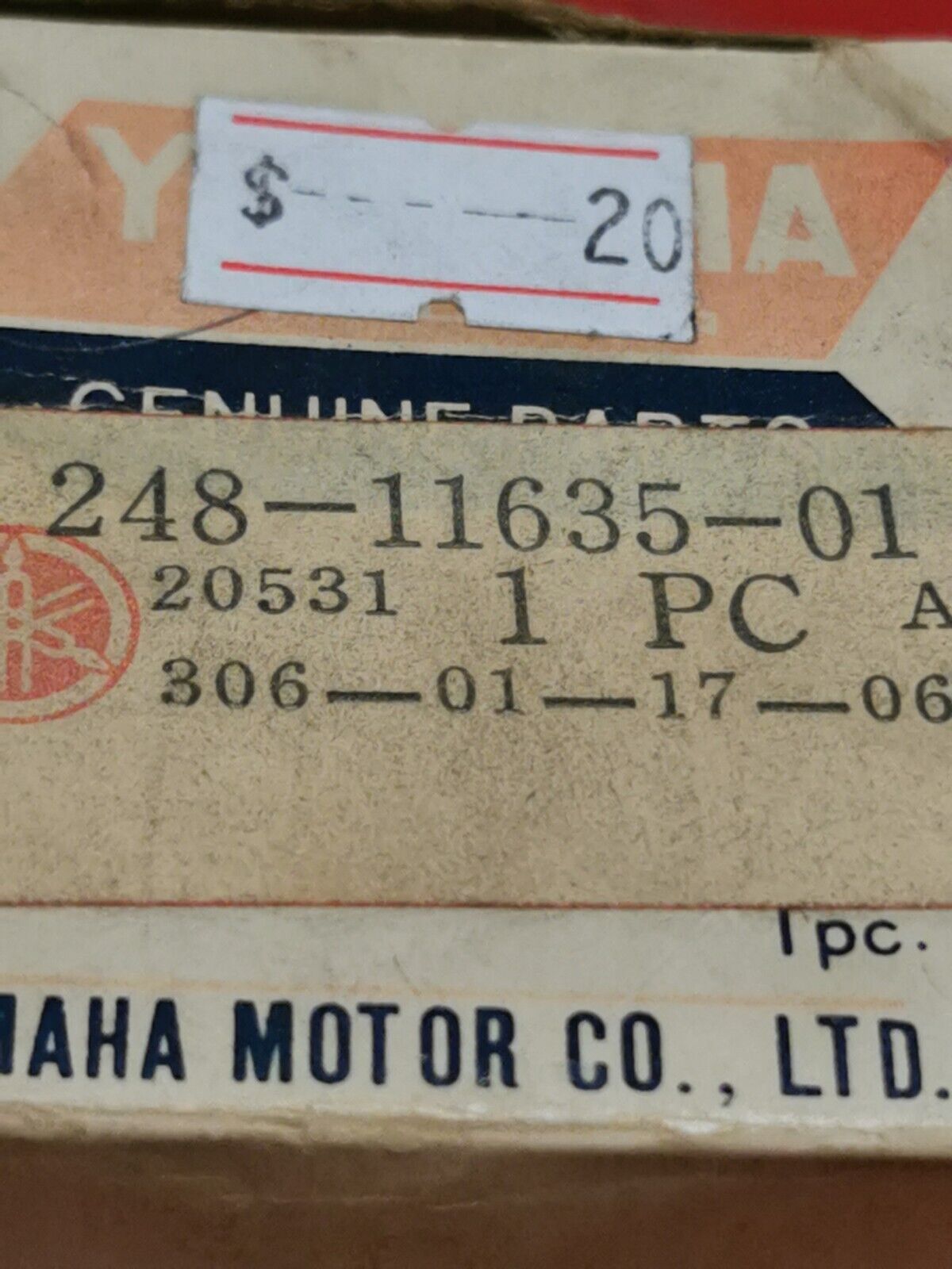 NOS YAMAHA CT1 AT1 DS6 1969 - 1971 PISTON 1 O/S 0.25 248-11635-01-00 Y33