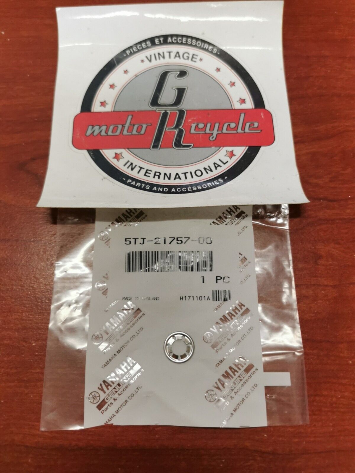 NOS Yamaha WR450 WR250 YZ450 YZ250 FX10 PZ50 WASHER 5TJ-21757-00-00 Y84