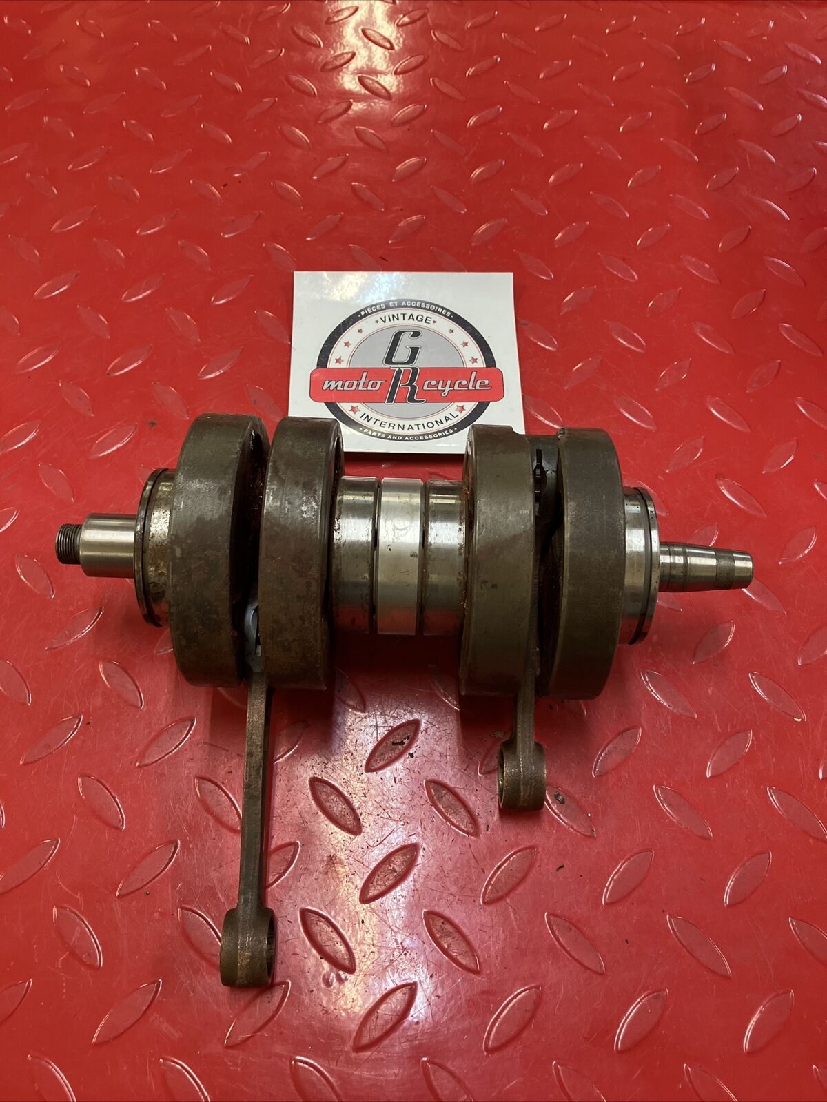 Yamaha RD400 1977 crankshaft assembly 1976 1978 1979