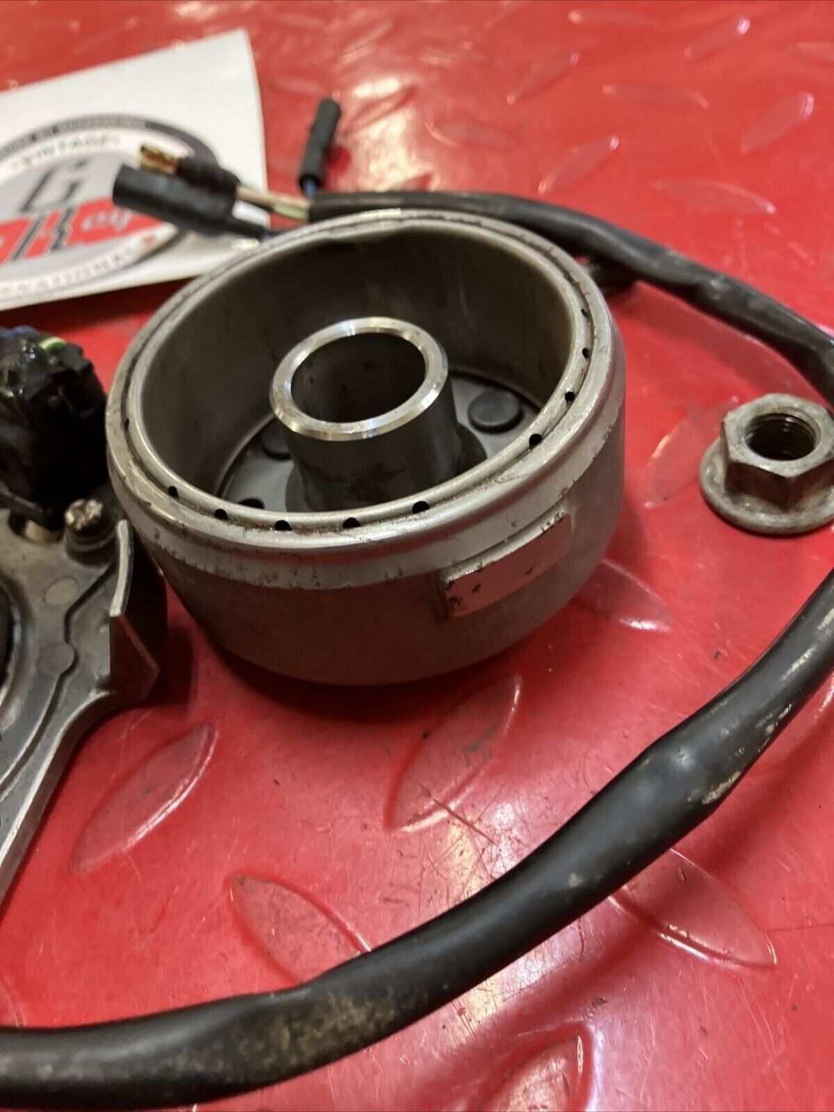 Honda CR125R 1996 stator flywheel generator alternator rotor assembly 1997