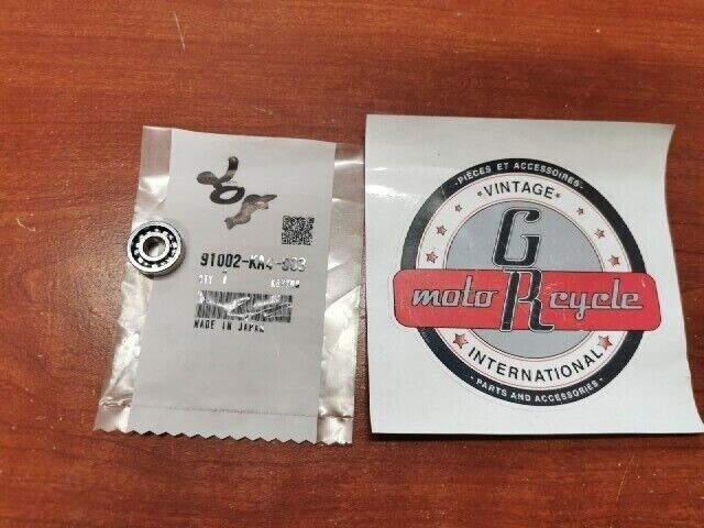 NOS Honda CR125R CR250R CR500R CRM250R RS125R BEARING (7X19X6) 91002-KA4-003 H93