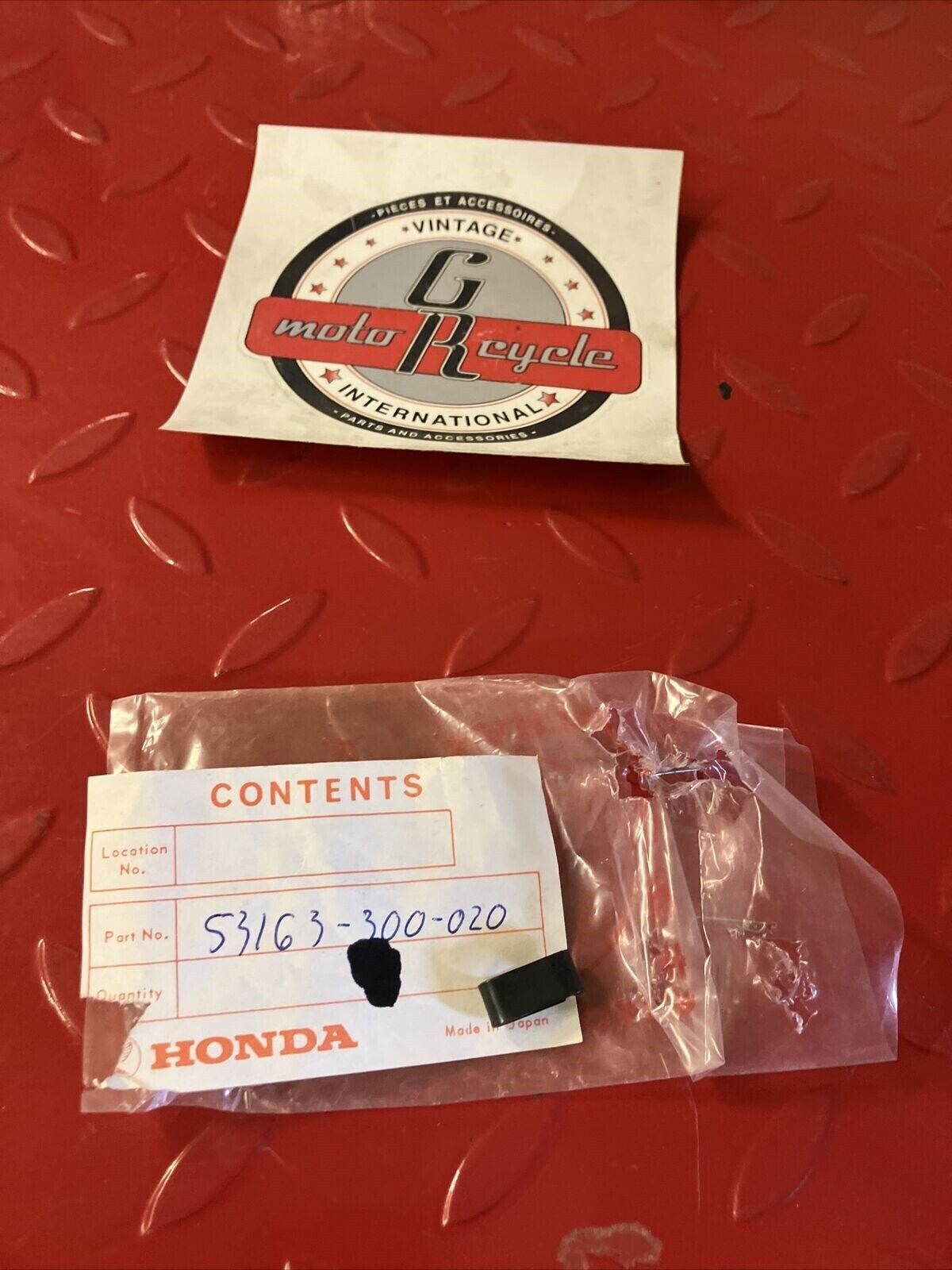 NOS HONDA CB350 CB360 CB500 CB550 CB750 ADJUSTER THROTTLE GRIP 53163-300-020 H24