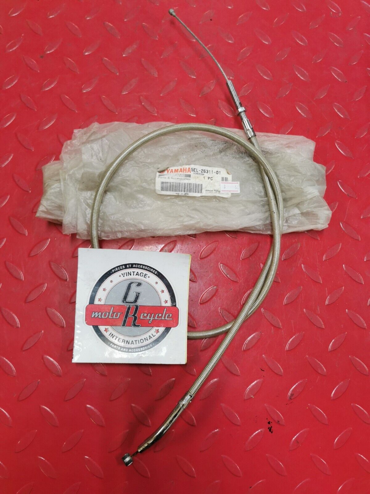 NOS Yamaha XVS1100 CABLE, THROTTLE 1 5EL-26311-00-00 Sup. by 5EL-26311-01-00 Y41