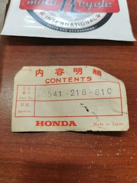 NOS Honda CB125 CB93 CB160 SIDE STAND BRACKET 50541-216-810 H78