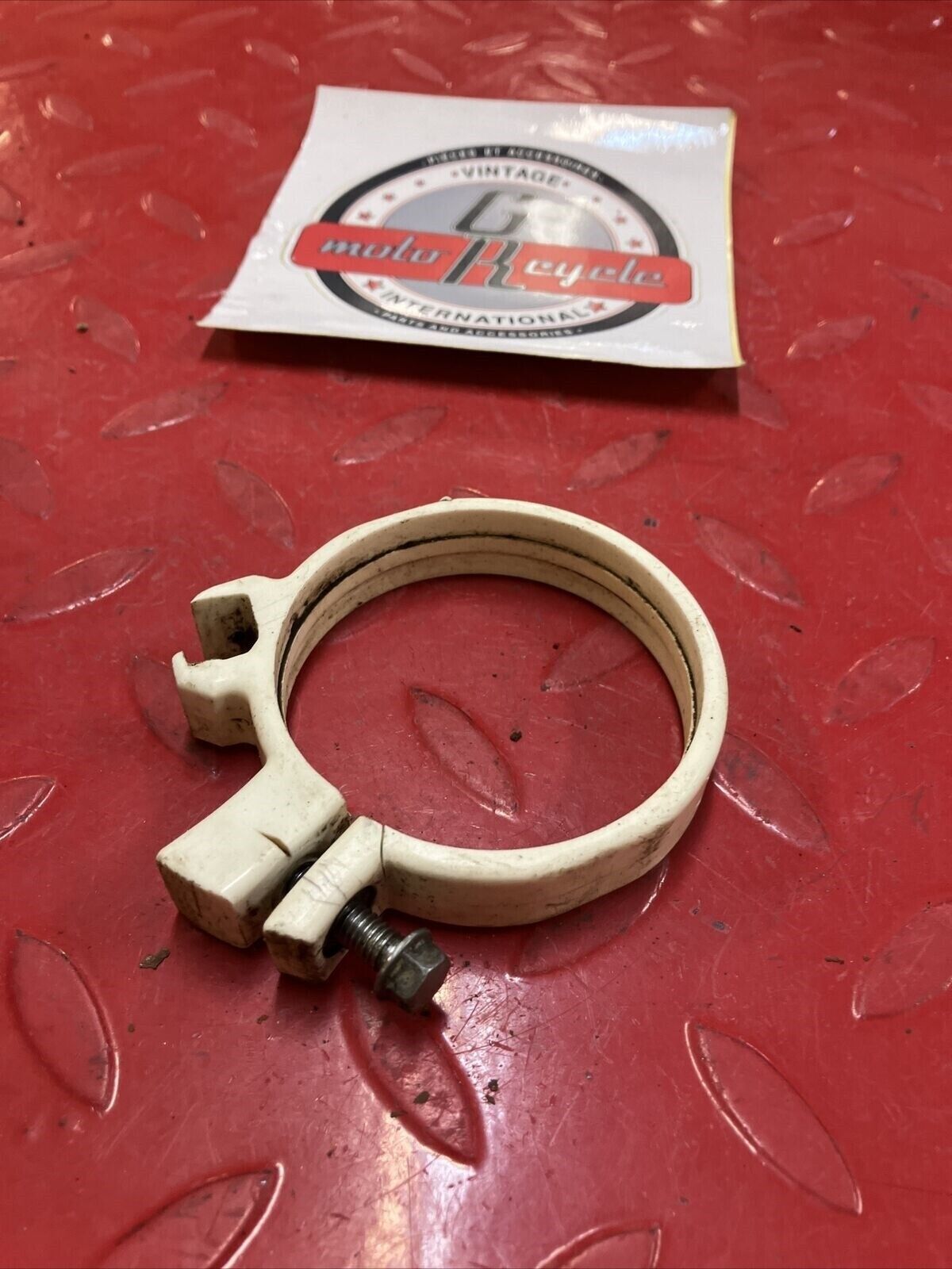 Suzuki RM125 1993 Front fork protector guard guide holder bracket