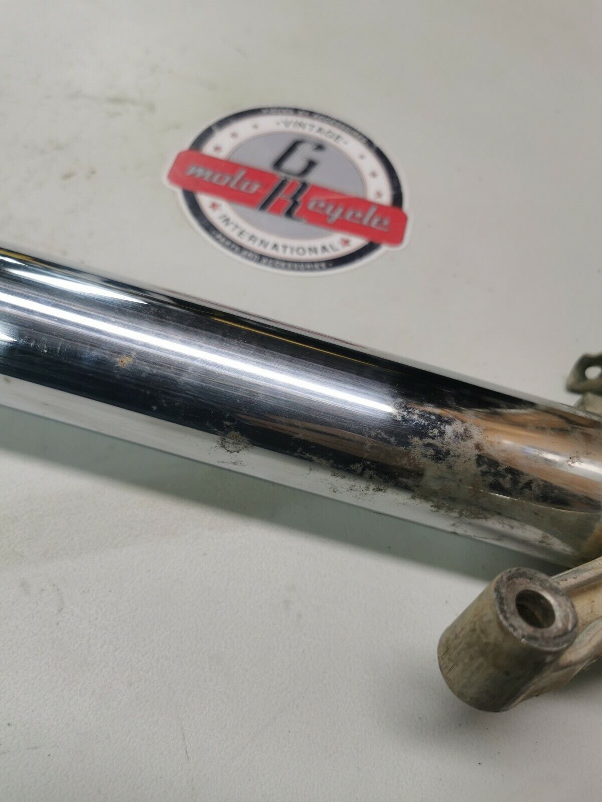 Suzuki RM125 1991 Left front fork suspension damper shock absorber