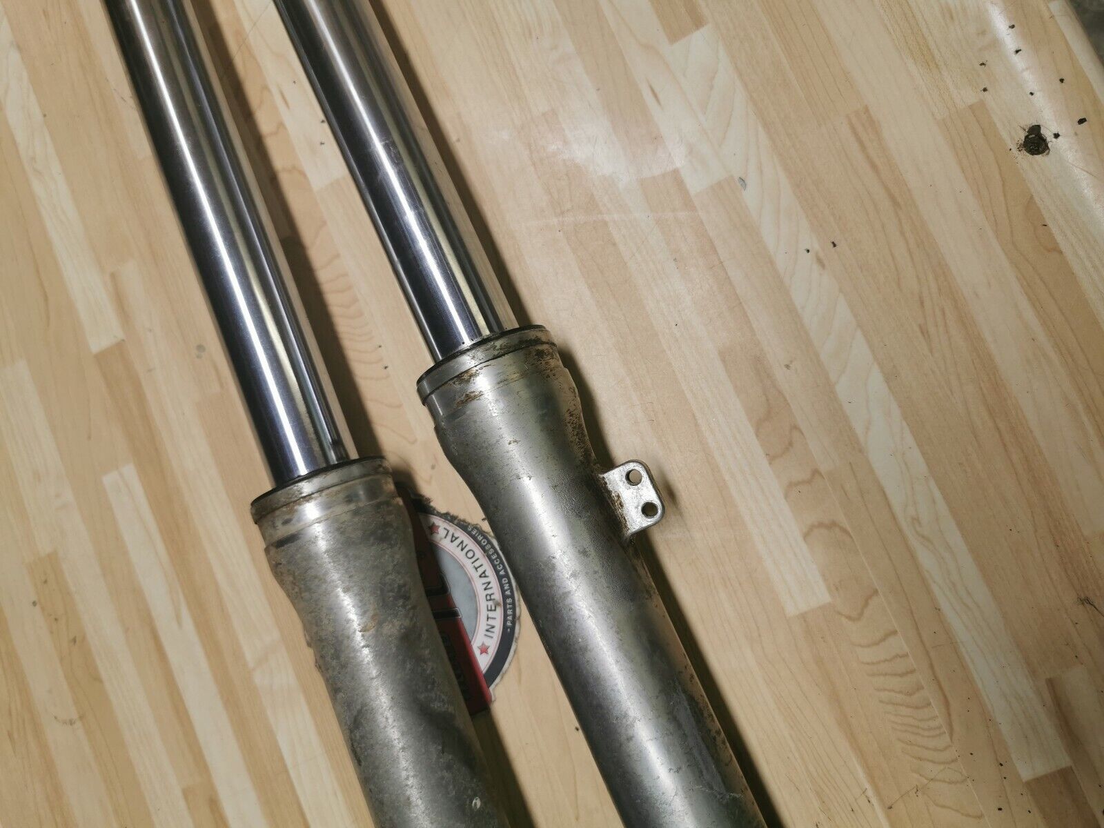 Yamaha DT200 1985 front fork suspension damper suspension