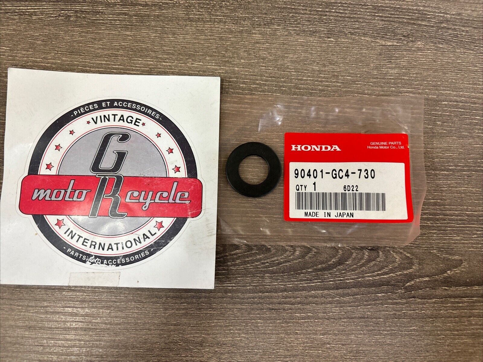 NOS Honda CM400 CR80R CR85R CRM50R NS50F PLAIN WASHER 17MM 90401-GC4-730 H130