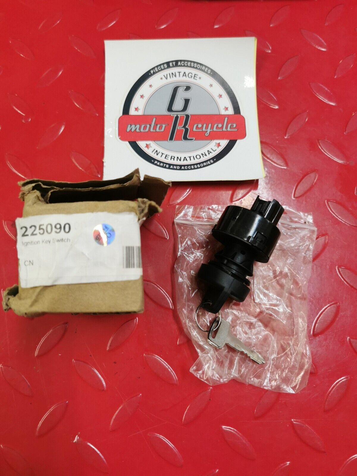 NOS KIMPEX YXR45 Ignition Key Switch Lock with Key 225090 J3