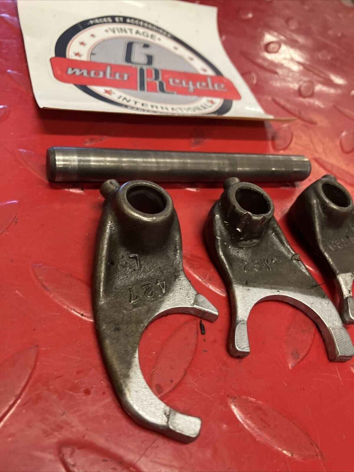 Honda XL200R 1984 transmission gearshift gear shift forks 1983