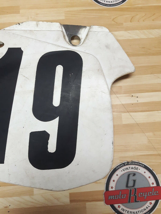 Honda CR250R 1990 left side cover panel number plate 2