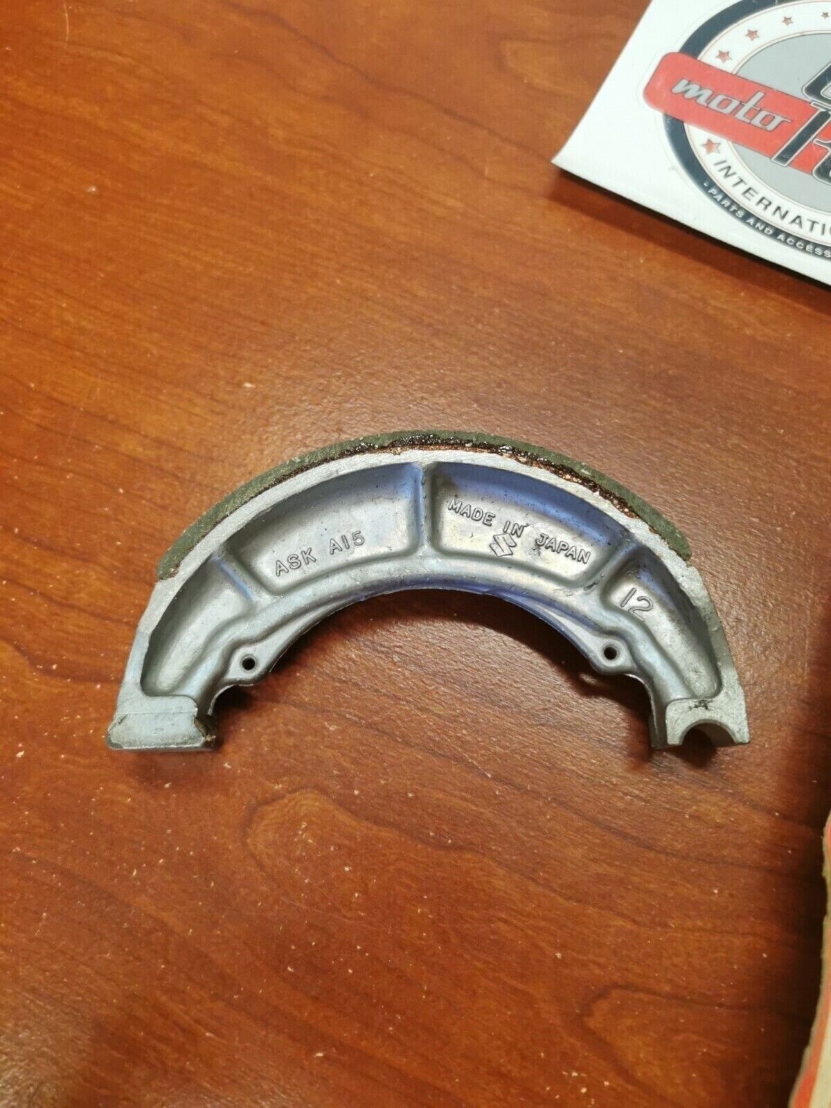 NOS Suzuki PE175 BRAKE SHOE 54410-40500 SUB. 54400-40840 S21
