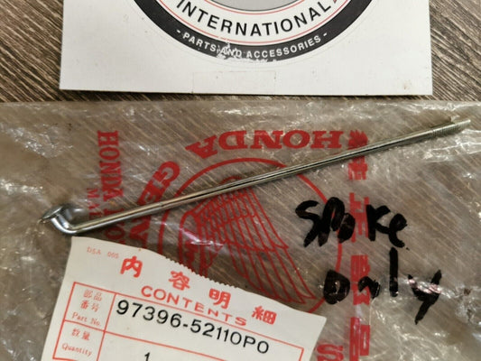 NOS HONDA CM400E SPOKE ONLY 97396-52110-P0 H59
