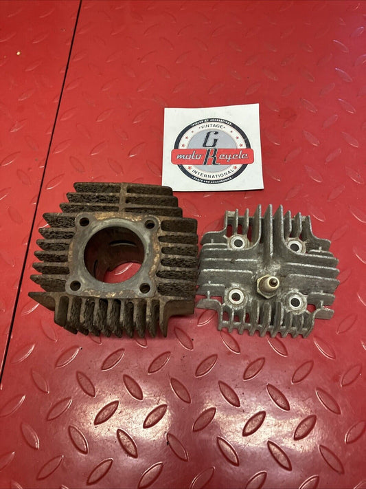 Suzuki RV90 1975 Cylinder jug barrel head STD need rebore