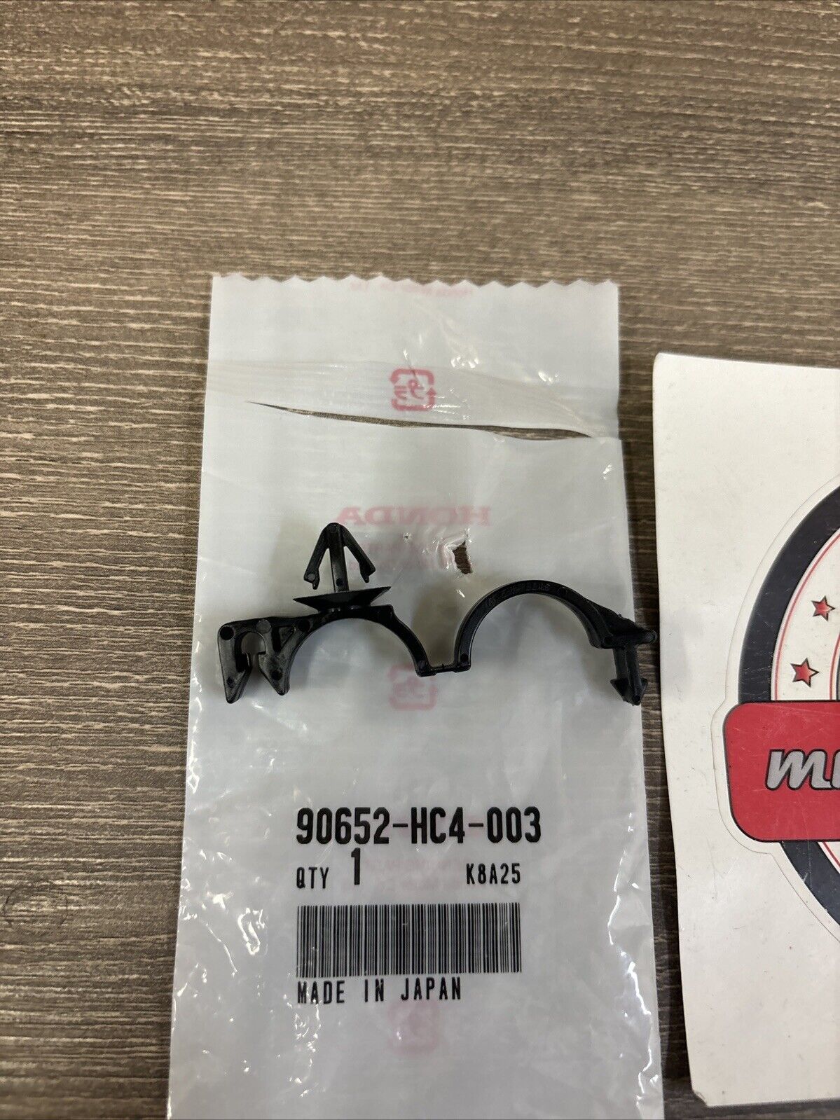 NOS Honda CB1000 F CBR900RR CHF50 GL1800 HARNESS CLAMP 90652-HC4-003 H128