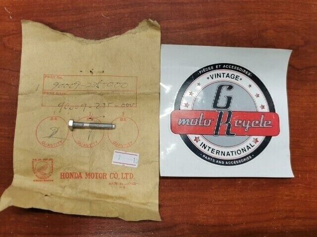 NOS Honda CA175 CB175 CD175 CL175 TENSIONER SETTING BOLT 90009-235-000 H68