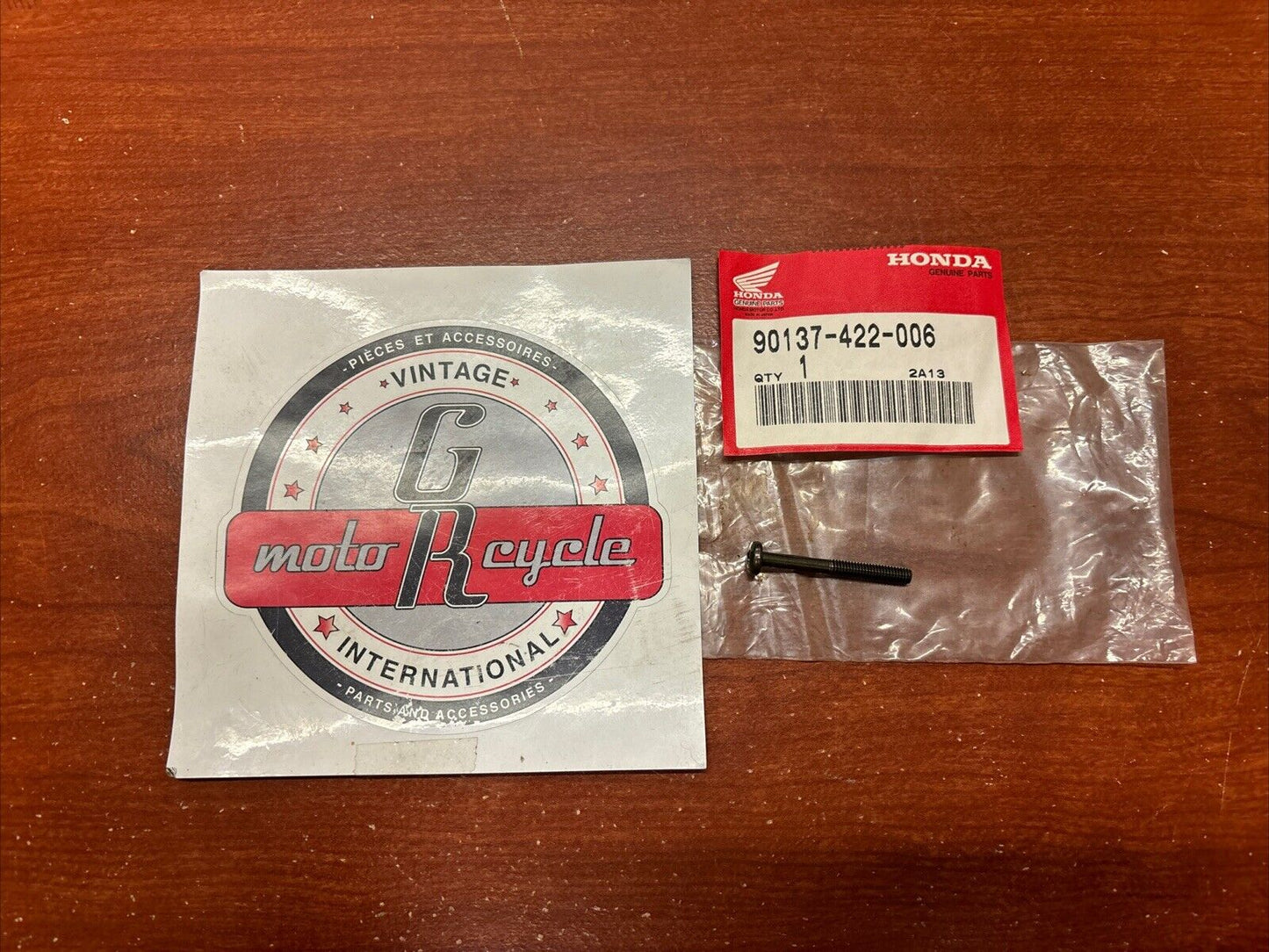 NOS Honda CAP SCREW 4X35 90137-422-006 H156