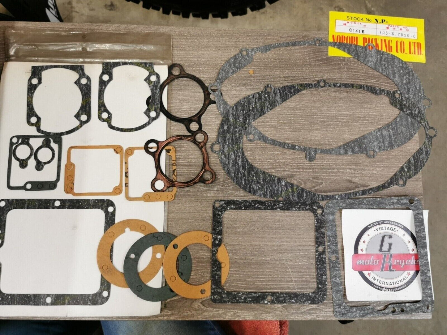 NOS NOBORU NP YDS-6 YDS6-6 INCOMPLETE  GASKET KIT SET MODEL 61416 J46