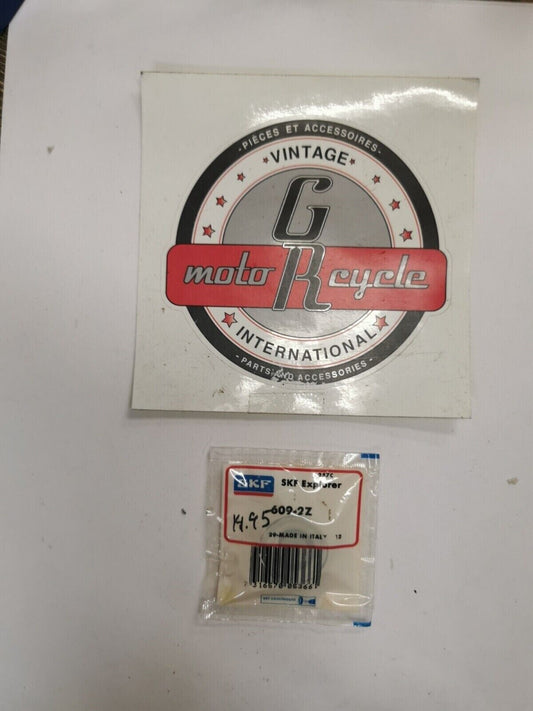 NOS SKF RADIAL SEALED BALL BEARING 609 2Z  J18