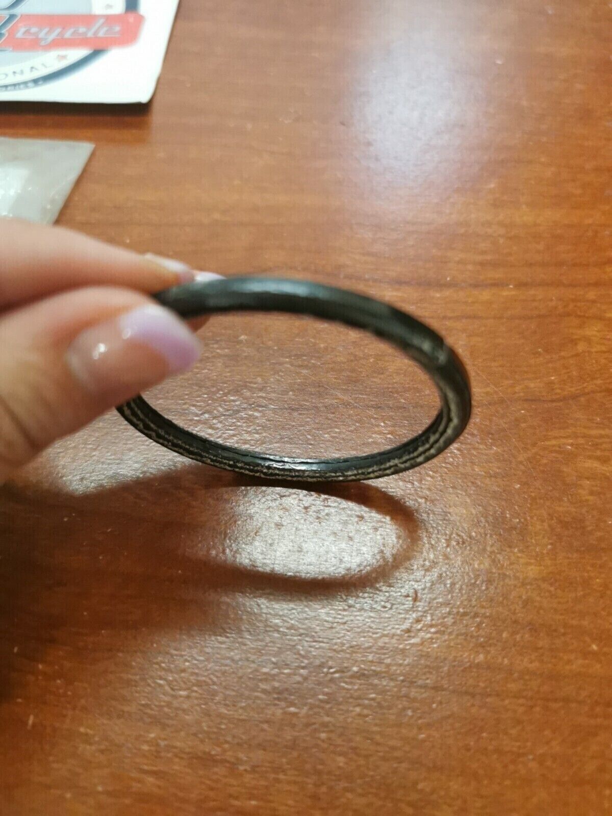 NOS YAMAHA YZ250C D E EXHAUST PIPE GASKET 2K7-14613-09-00 Y72
