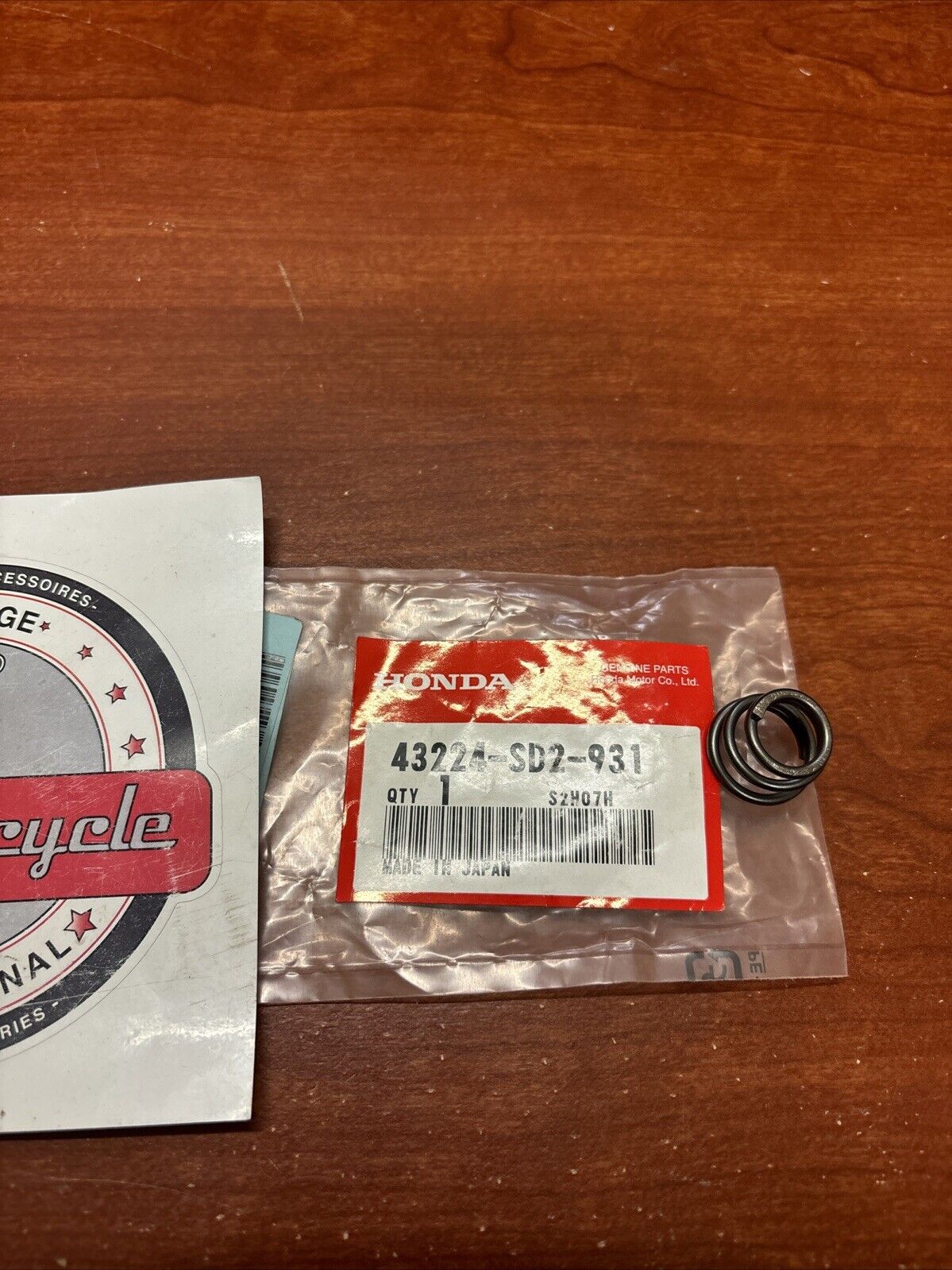 NOS Honda ACCORD CIVIC NSS250 DEL SOL CRX ADJUSTING SPRING B 43224-SD2-931 H155