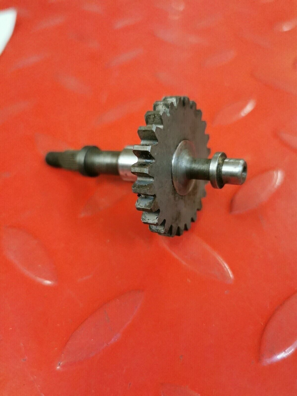 NOS HONDA CR125 1981 1982 WATER PUMP SHAFT  19230-KA3-000 H38