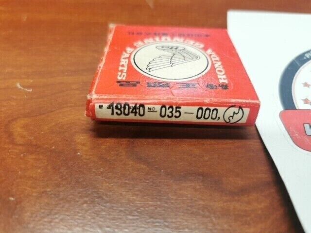 NOS Honda C65 M CB125SS CD65 M CL125 S65 PISTON RING SET 0.75 13040-035-000 H78
