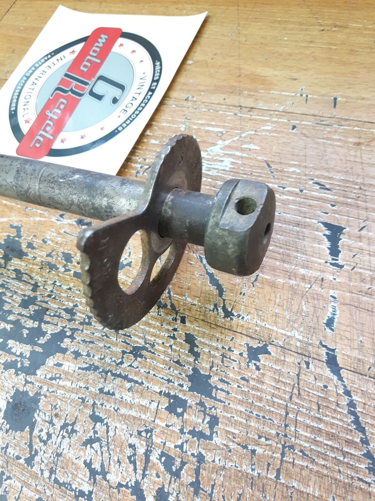 Honda XL600R 1984 rear back wheel axle bolt nut spacer collar adjuster XL350R