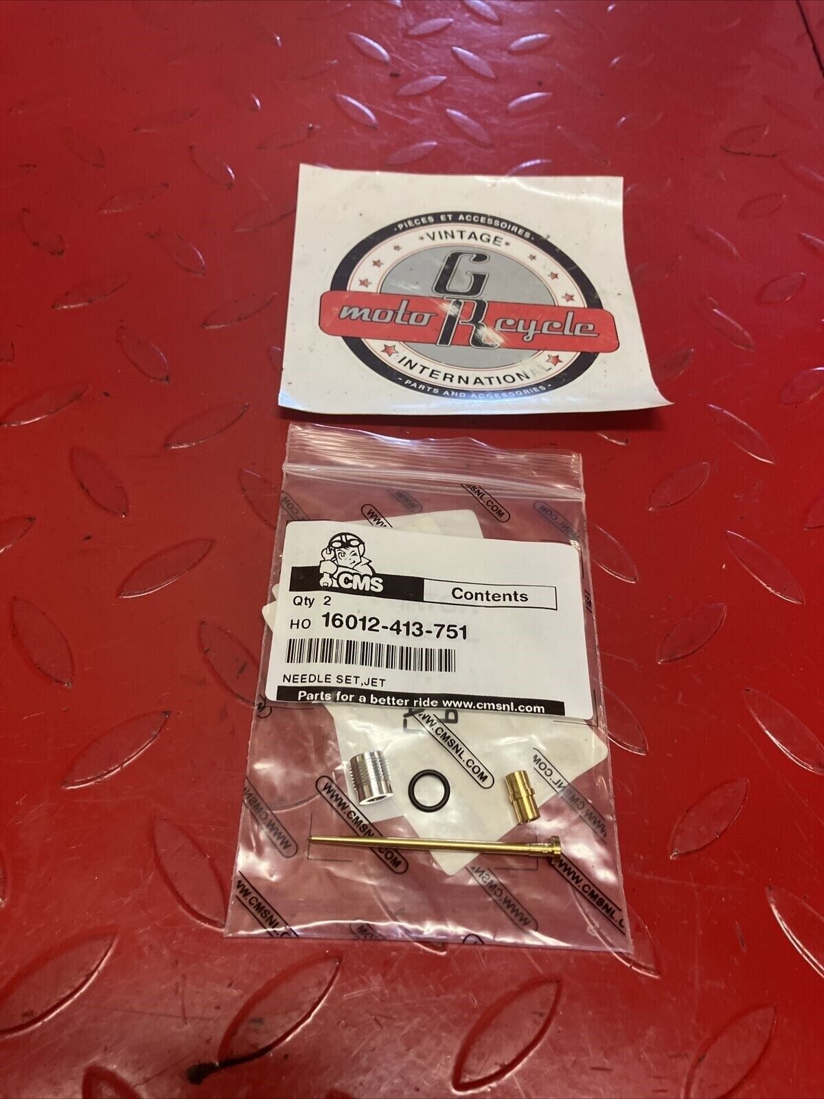 NOS HONDA CB450 CM400 CM450 1980 - 1982  NEEDLE SET JET 16012-413-751 H45