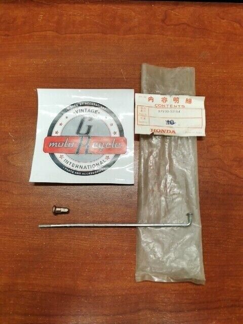 NOS Honda 1978 1979 CB400TI FRONT WHEEL SPOKE B SOLD EACH 97930-52164 H73