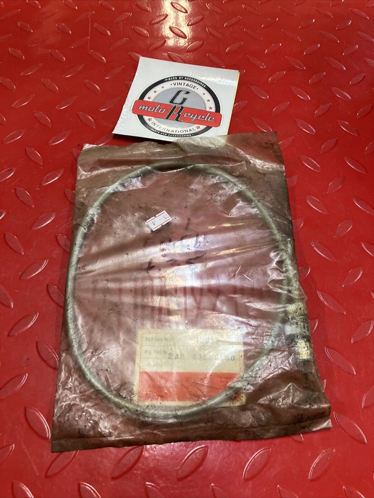 NOS Yamaha Tachometer cable 248-83560-00-00 Superseded by 3T2-83560-00-00 Y35