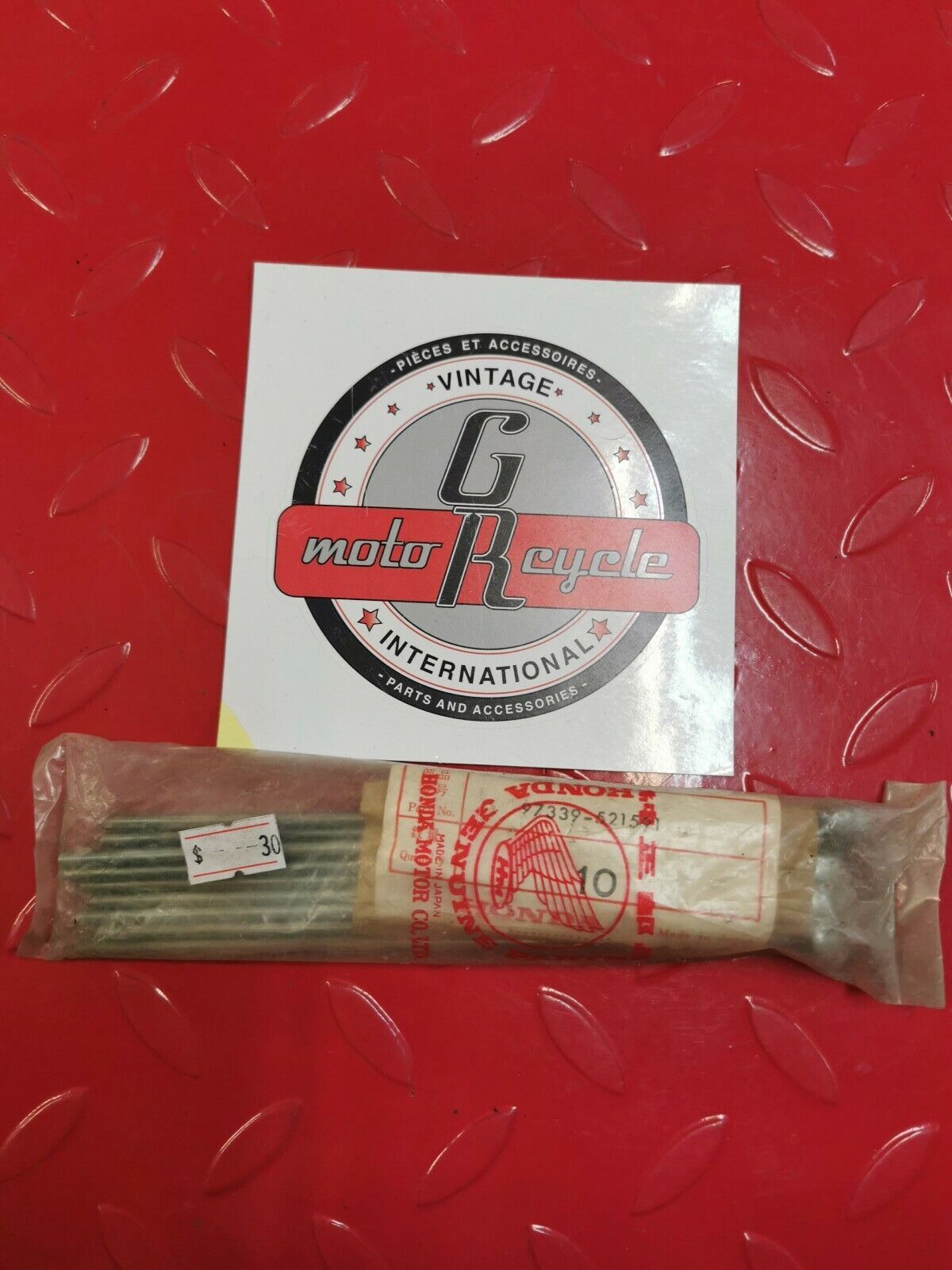 NOS Honda CB350 REAR WHEEL SPOKE B (9X159.5) QTY.10 97339-52159-10 H6