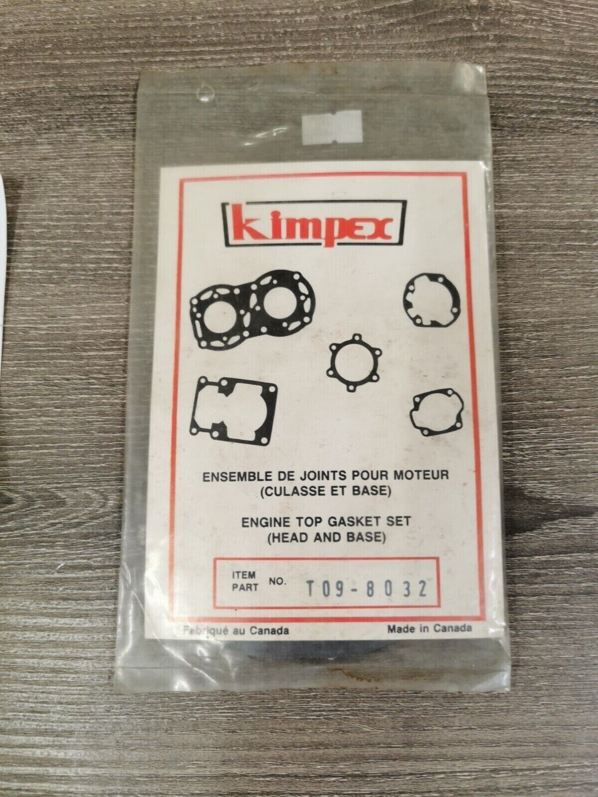 NOS KIMPEX Arctic Cat SnoJet Kawasaki 340 TOP End Gasket Set T09-8032 J28