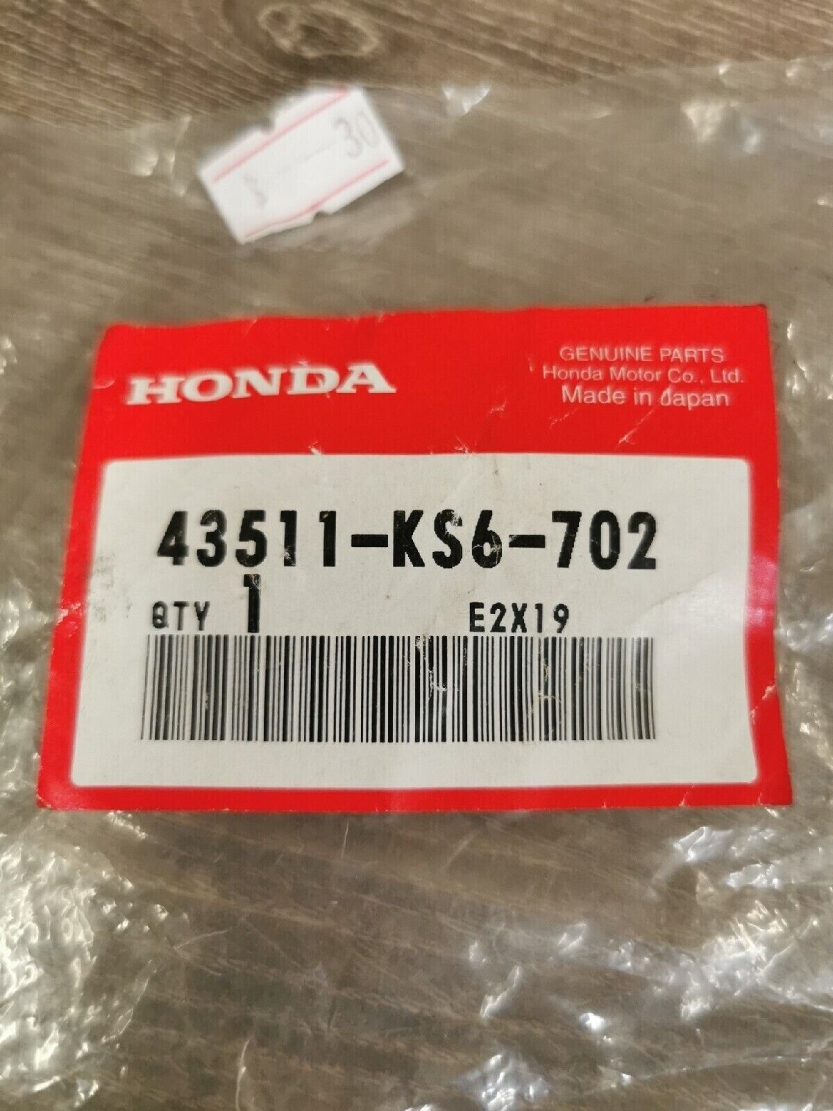 NOS HONDA PCX125 PCX150 CR85R XR600 Z125M XR400R  OIL CUP 43511-KS6-702 H46