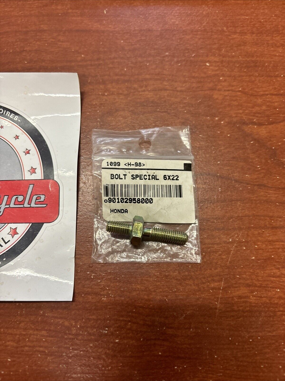 NOS Honda ATC185S ATC200 E M S SPECIAL BOLT 6X22 90102-958-000 H135