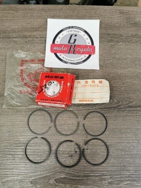 NOS HONDA CT200 1964 RING PISTON 0.25 13020-201-000 SUB BY 13041-030-000 H77