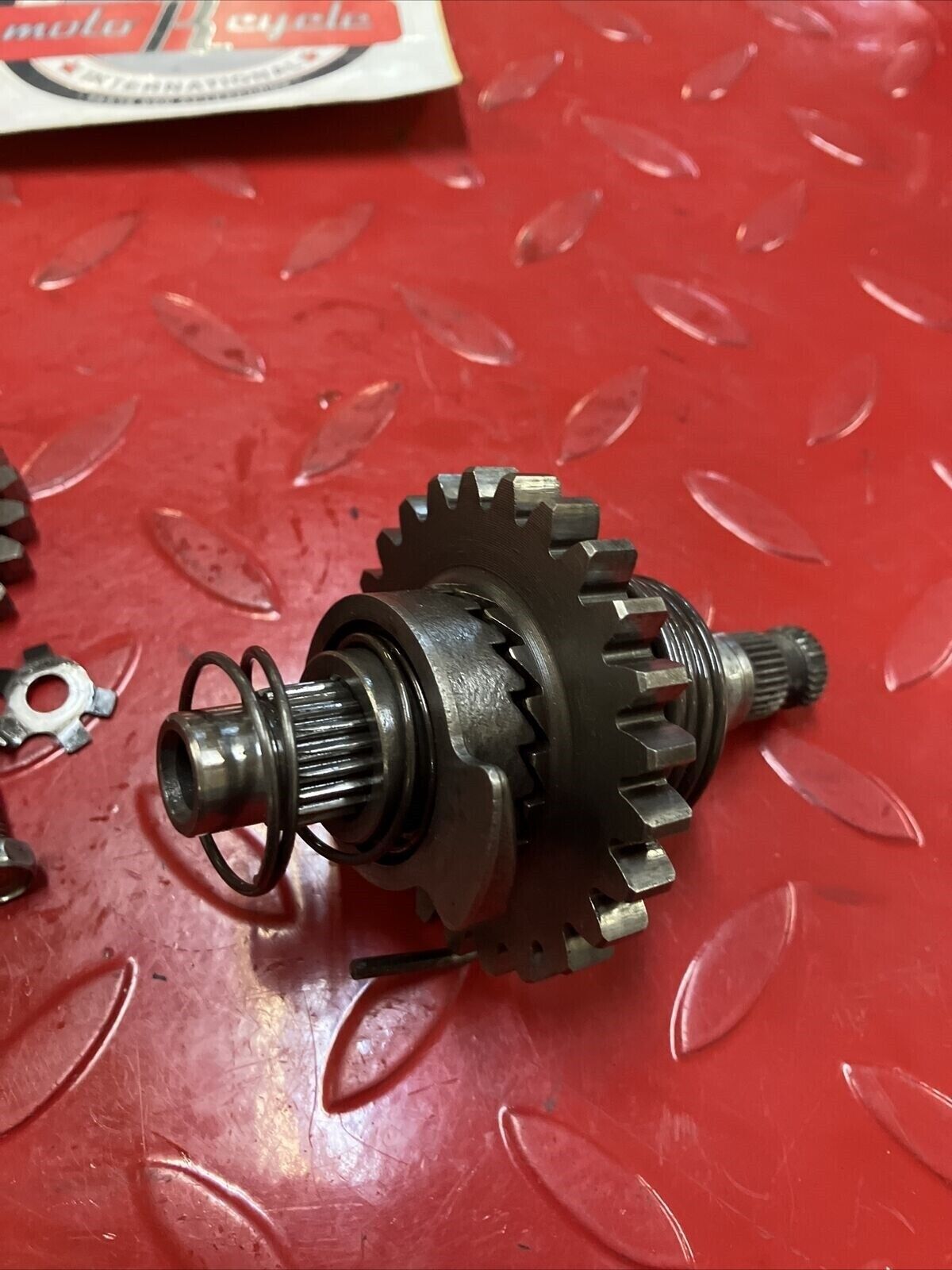 Honda CR80R 1990 kickstarter kick starter spindle shaft gear 28211-GC4-600 3
