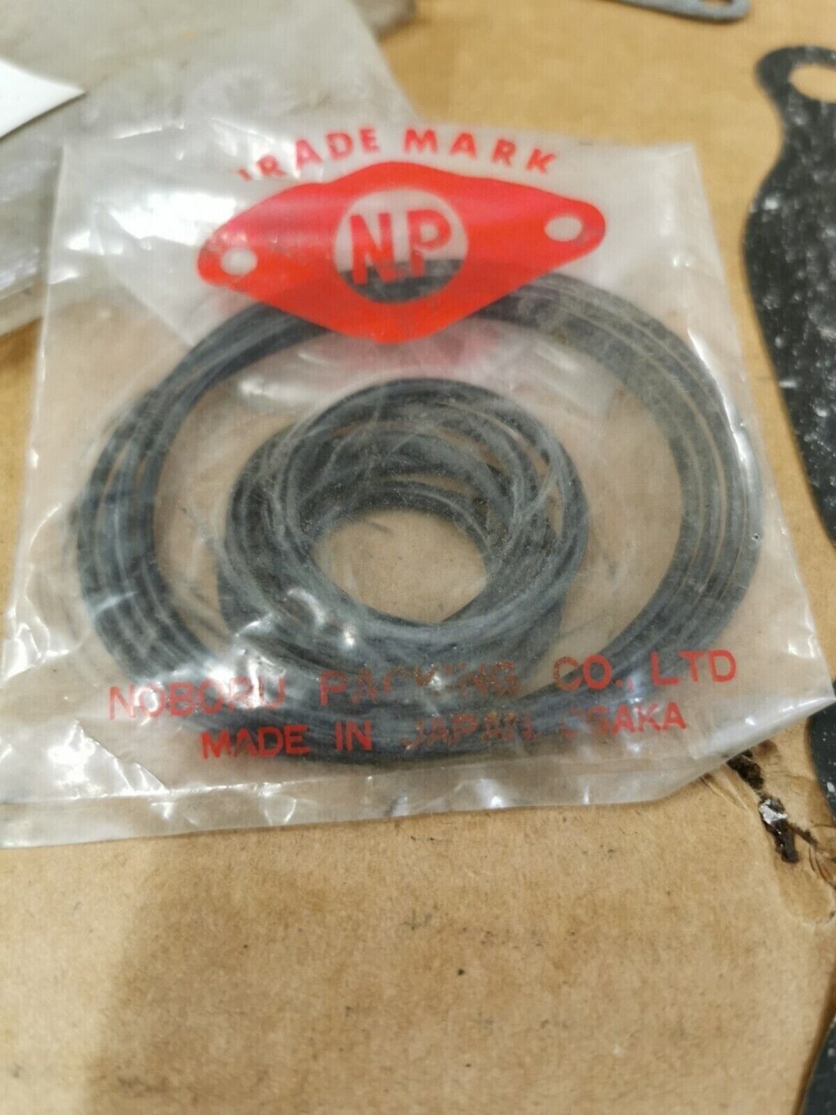 NOS TRADE MARK HONDA CB350 TOP END GASKET KIT INCOMPLETE SET J49