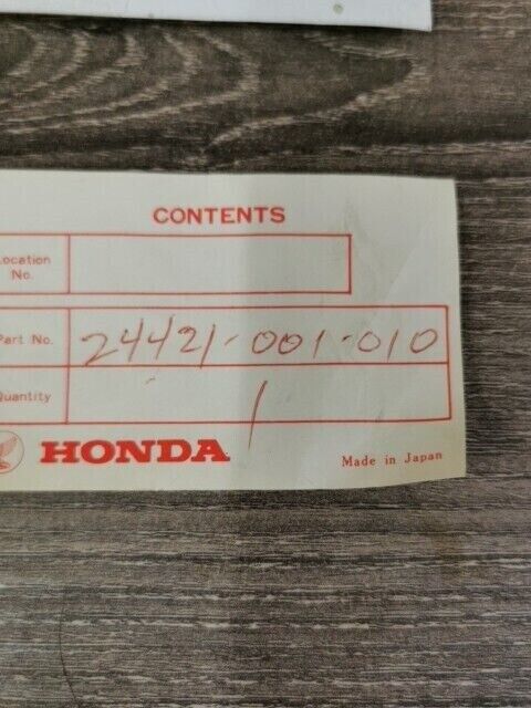 NOS HONDA C100 C102 C105 C110 PIN A SHIFT DRUM 24421-001-010 H76