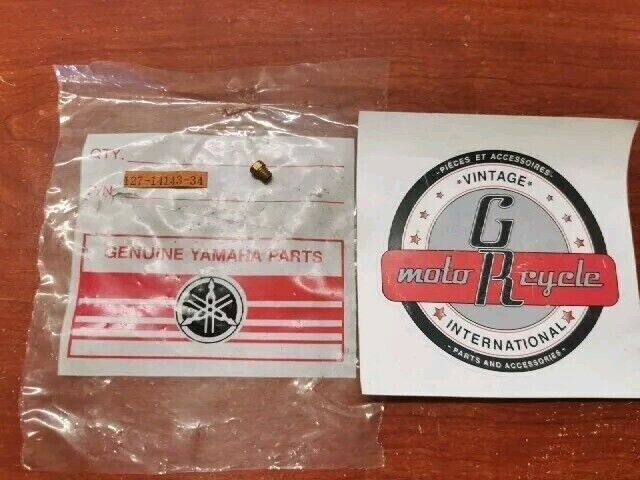 NOS Yamaha FS1 FS50 MAIN JET #170 127-14143-34-00 Y144