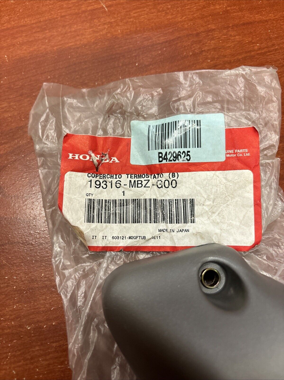 NOS Honda CB600F THERMOSTA COVER B 19316-MBZ-G00 H161