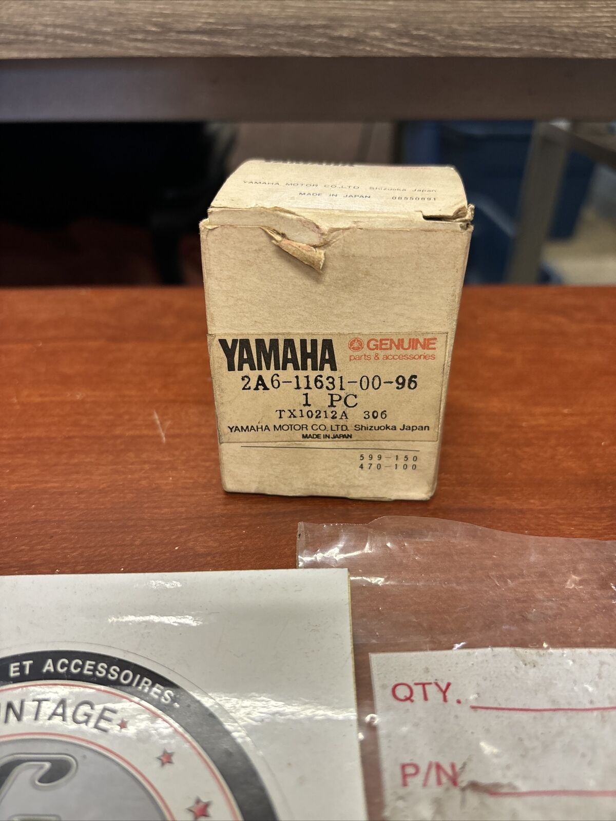 NOS Yamaha DT125 DT125MX PISTON STD 0.96 2A6-11631-00-96 Y176