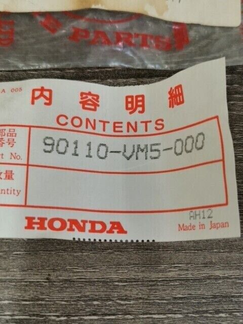 NOS HONDA TRX200 TRX250 1984 - 1987 SCREW WASHER 5X7 90110-VM5-000 H105
