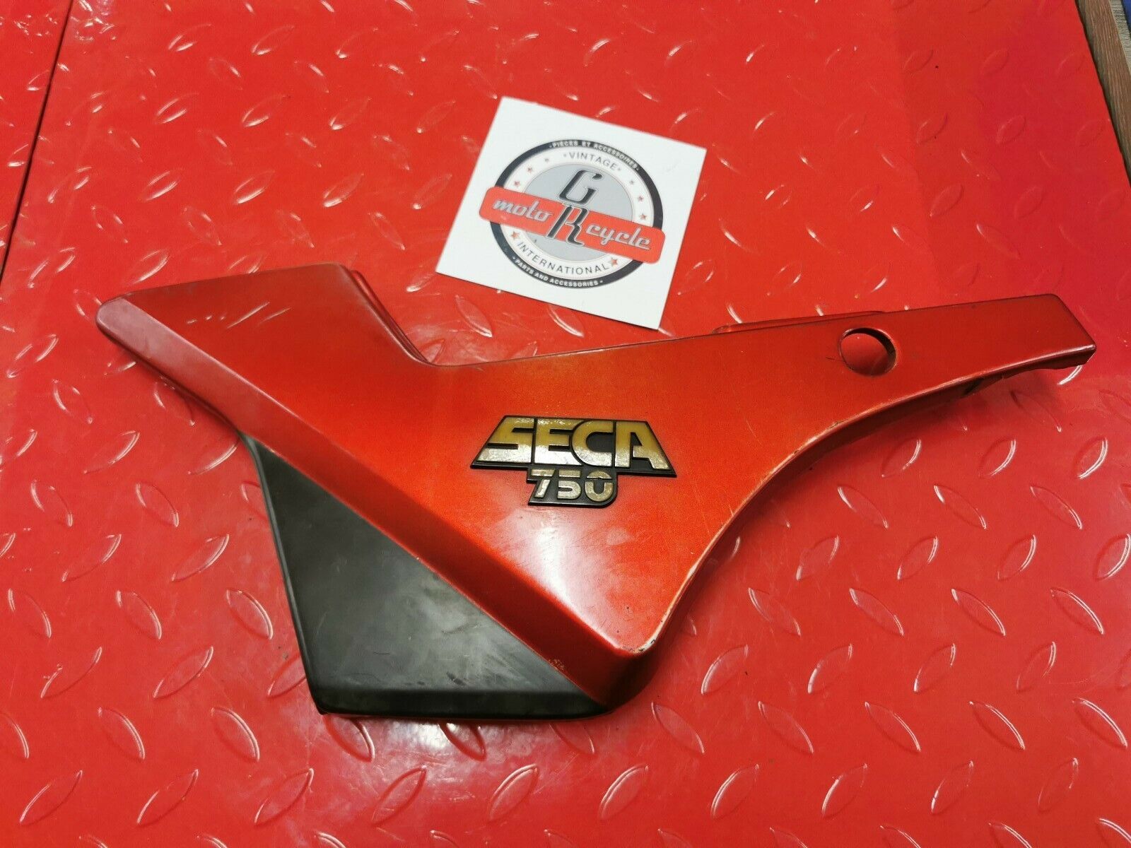 Yamaha Seca 750 XJ750 1981 left side cover panel fairing 