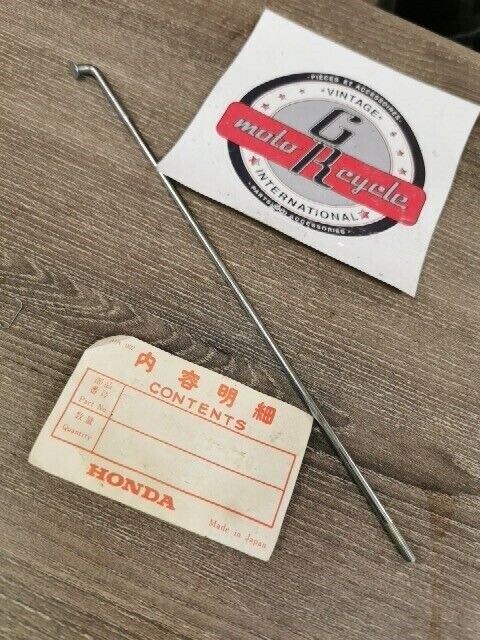 NOS HONDA CR250R CR450R XR250R  SPOKE B8X198 5 NO NIPPLE  446B0-KA4-000 H76