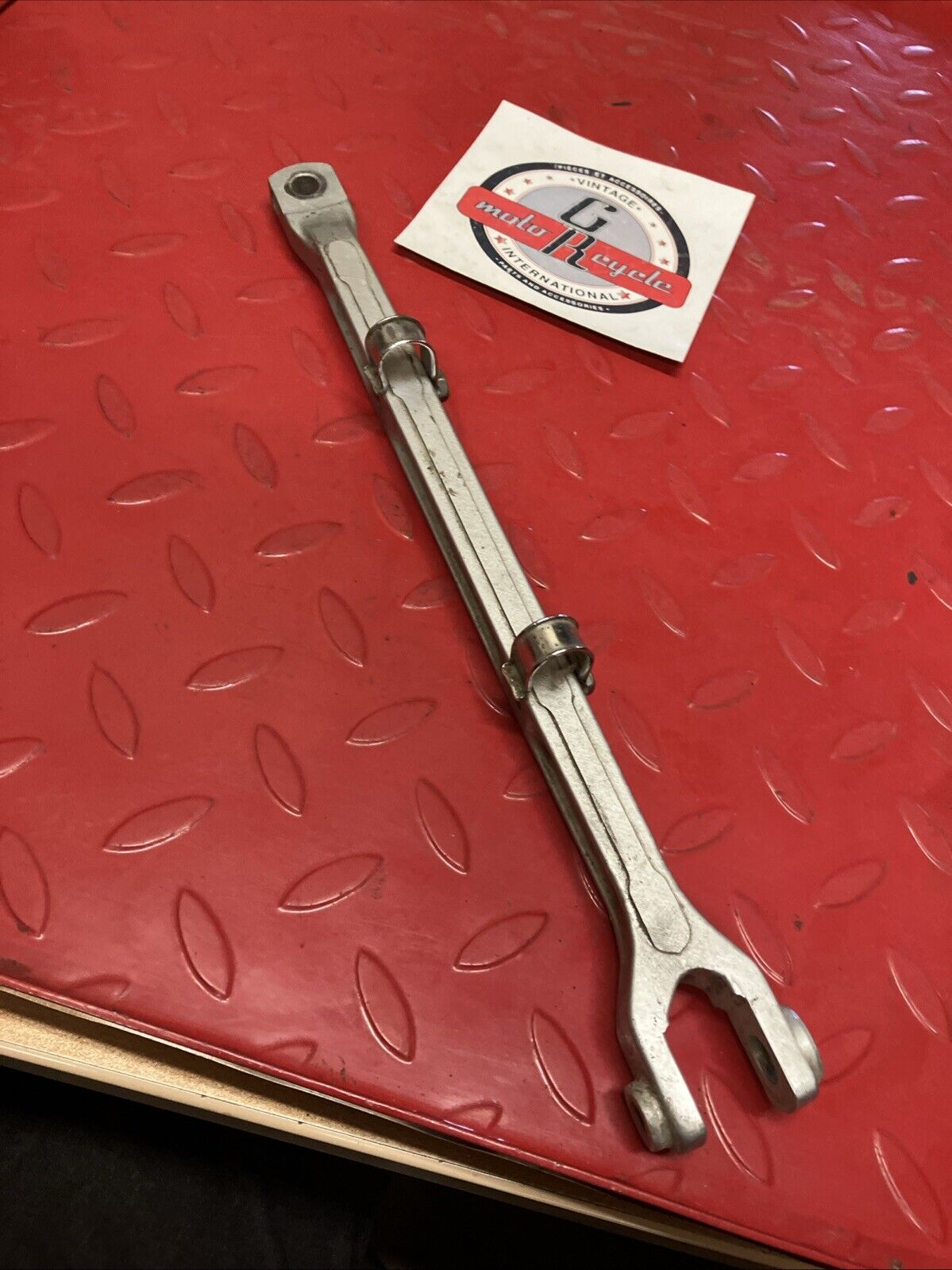 Honda CX500T Turbo 1982 1983 Rear brake stop torque link arm holder U6