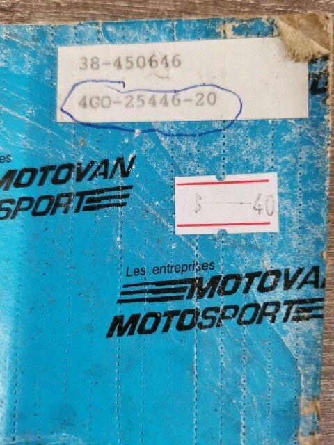 NOS MOTOVAN Yamaha XJ550RH SPROCKET DRIVEN 46T 38-450646 J56