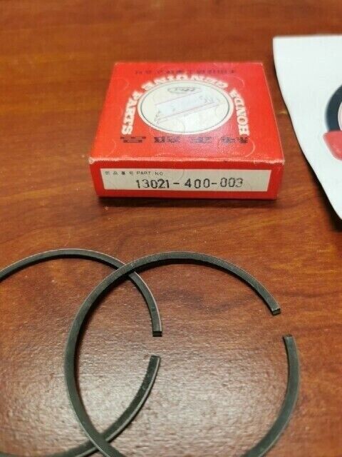 NOS Honda 1976 1977 1978 CR125M PISTON RING SET (OS 0.25) 13021-400-003 H75