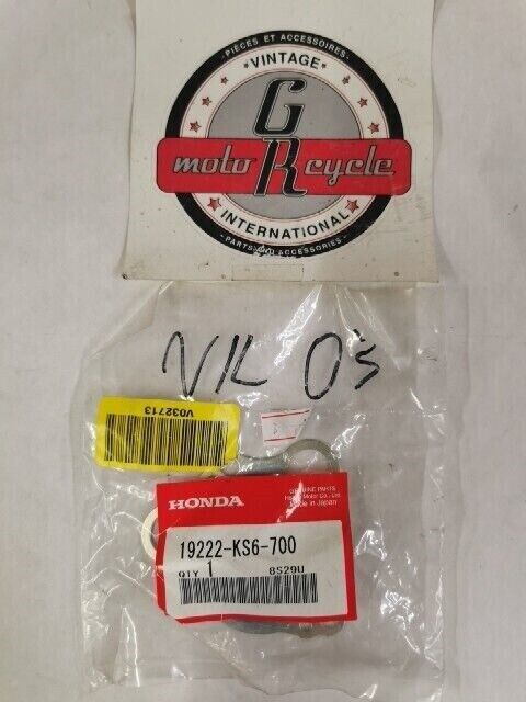 NOS HONDA CR125R 1987 1988 SEPARATOR WATER  19222-KS6-700 H101